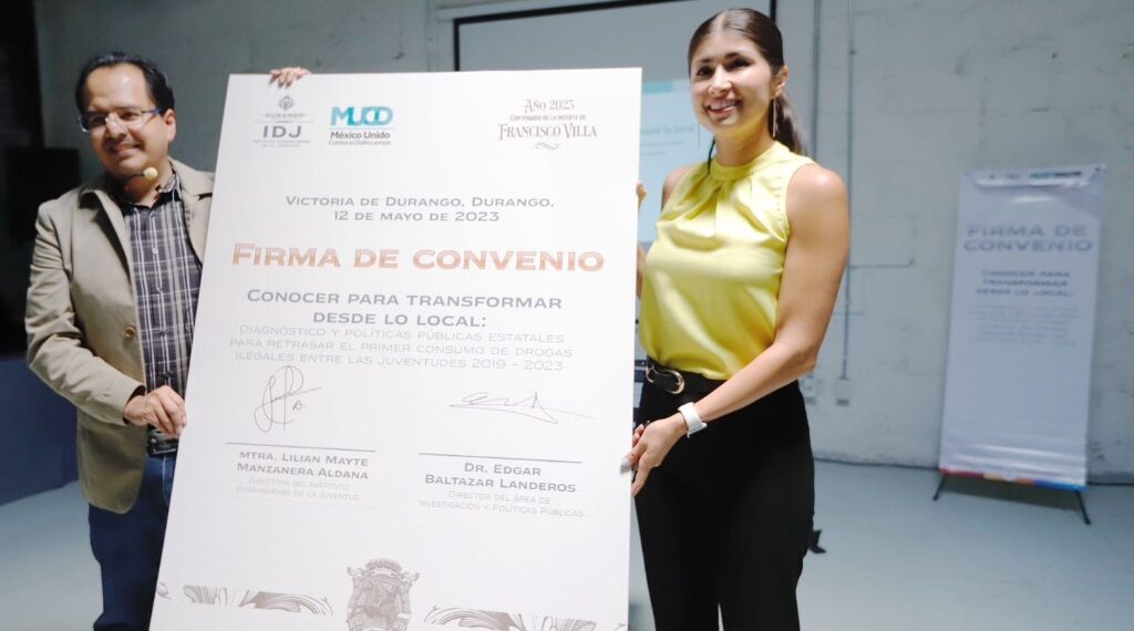 Con Esteban jóvenes duranguenses tendrán una vida digna, segura, libre de violencia y adicciones: IDJ