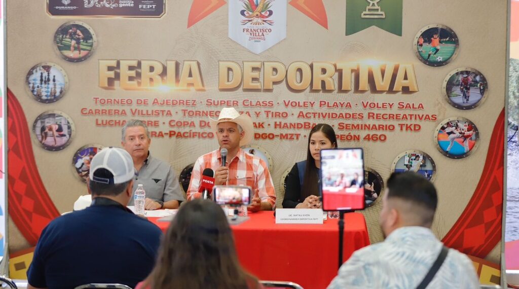 Gobierno de Esteban abre paso al deporte en la Feria Nacional Francisco Villa  2023