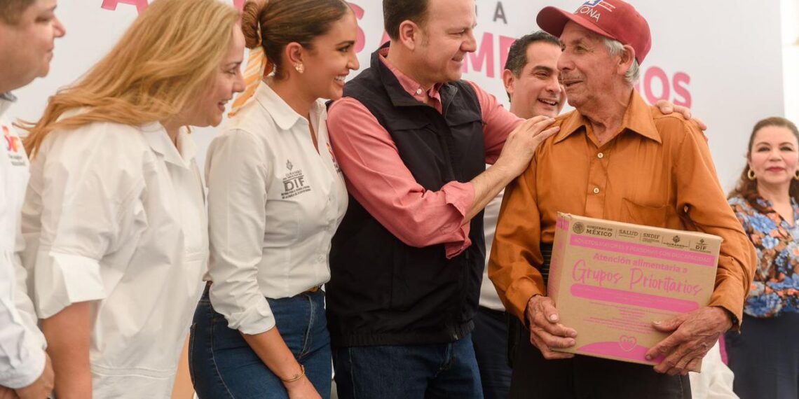 Llevan Marisol y Esteban alimentación digna y saludable a sectores con vulnerabilidad