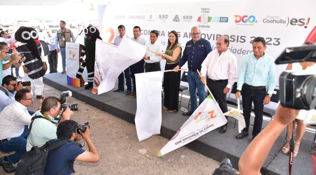 Arrancan Gobiernos de Esteban y Riquelme, Segunda Jornada Interestatal contra el dengue en la región Laguna