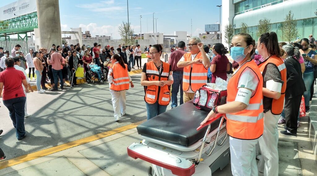 Con 500 simulacros simultáneos, Gobierno de Esteban previene y atiende riesgos en materia de protección civil