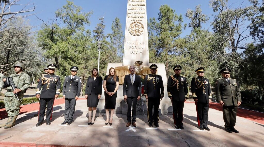 Conmemora Gobierno de Esteban 176 Aniversario luctuoso de Gesta Heroica de los Niños Héroes