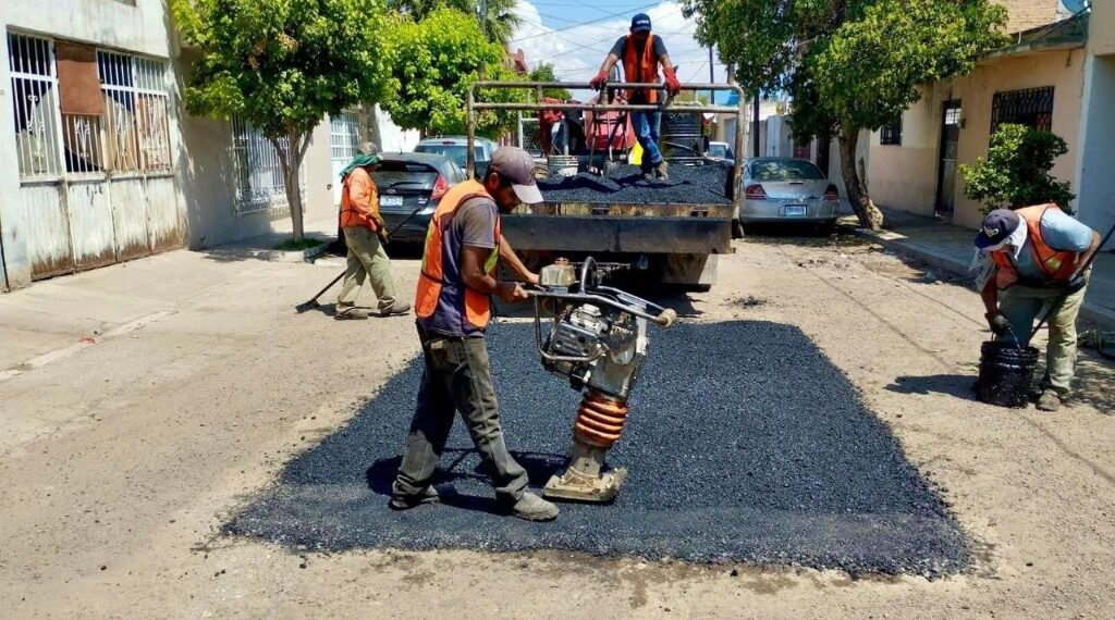 Vamos con todo en el bacheo y la pavimentación: Toño Ochoa