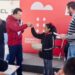 Entrega Esteban más “Escuelas de Lluvia” que captan agua del cielo y solucionan desabasto