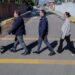 Entrega Toño Ochoa, al estilo de los Beatles, otra calle pavimentada