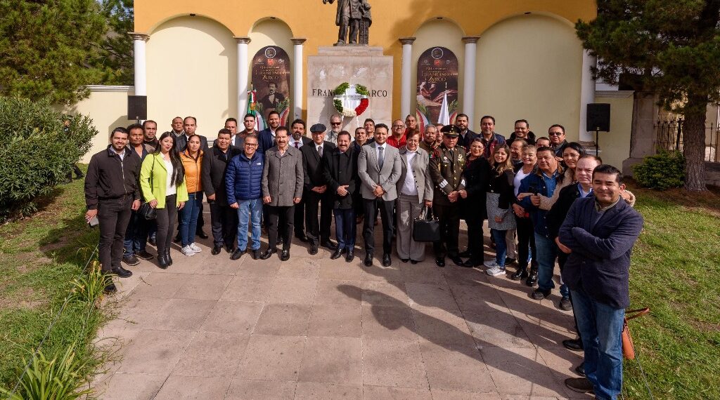 Gobierno de Esteban rinde homenaje a Francisco Zarco en Aniversario de su natalicio