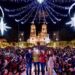 Encienden Marisol, Esteban y Toño la magia navideña en la ciudad