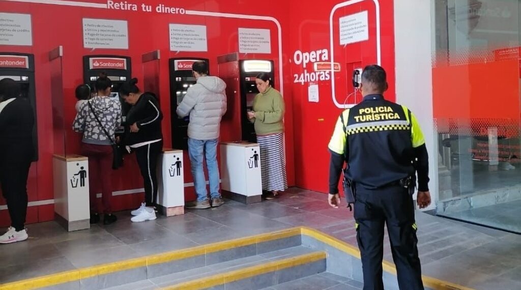 Vamos con todo para mantener la paz y tranquilidad en zonas bancarias: Toño Ochoa