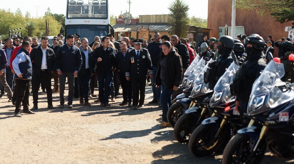 Con más y mejor equipamiento a policías e instituciones, en Durango nos sentimos seguros: ciudadanos