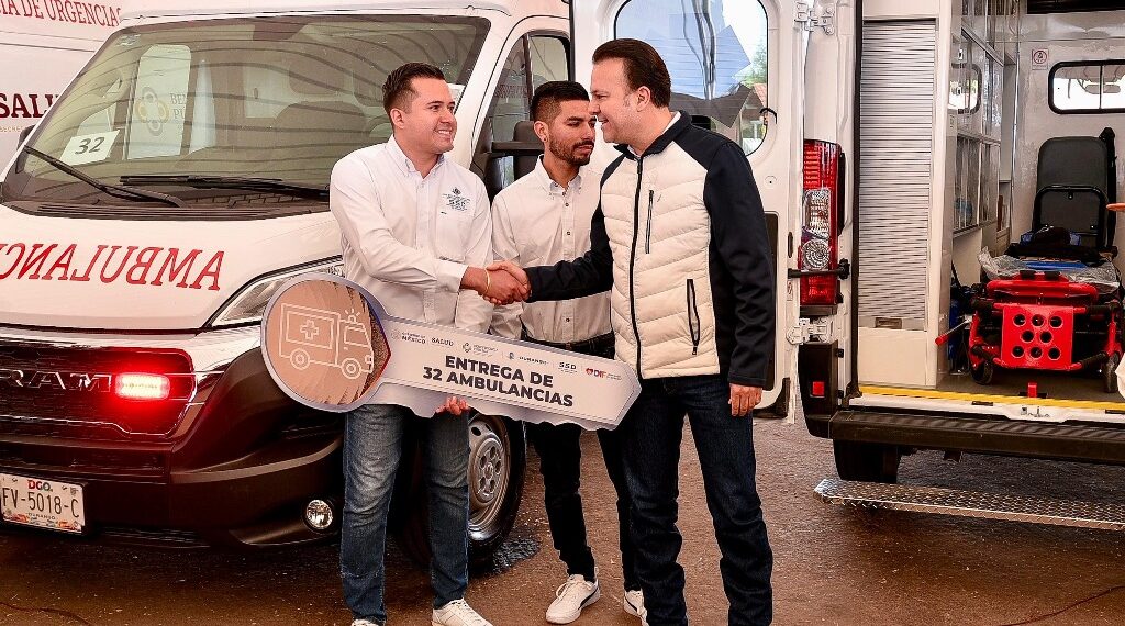 Durango ya cuenta en este Gobierno de Esteban con ambulancias de cuidados intensivos, todo terreno y equipadas para salvar vidas