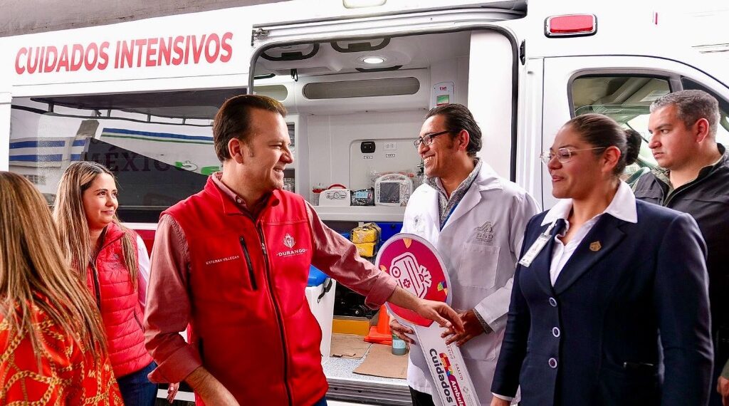 En este 2024, el año de la salud, Durango cuenta con 32 nuevas ambulancias equipadas para llegar a comunidades de difícil acceso
