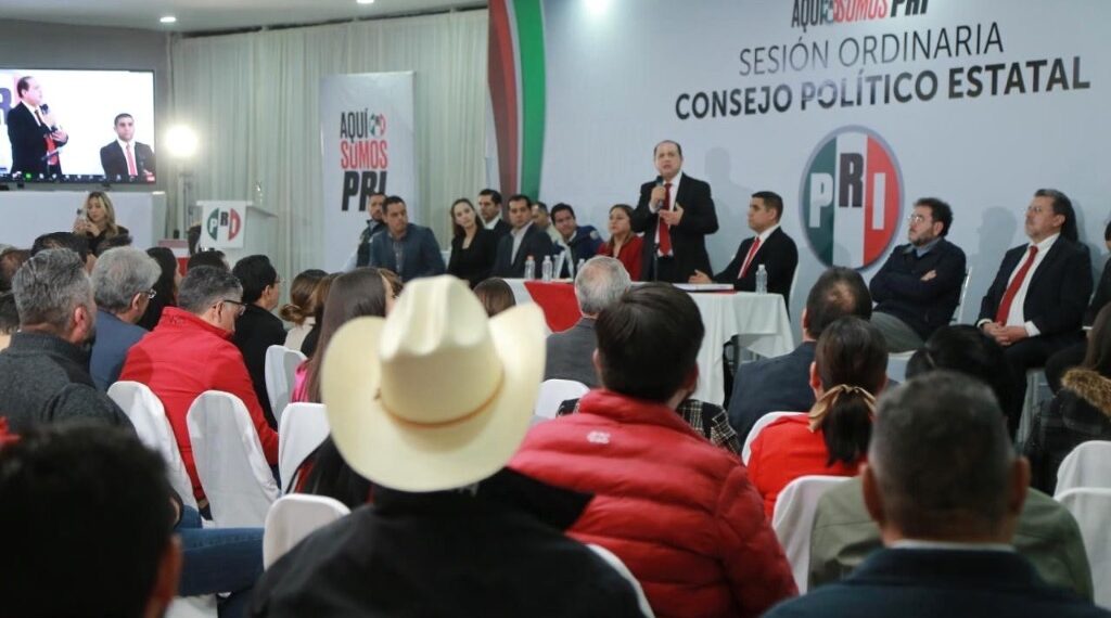 El PRI está listo para afrontar los desafíos del 2024