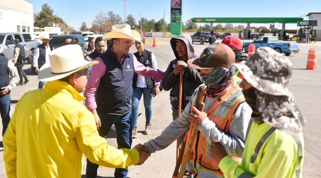 Vamos a darle una imagen distinta a la entrada y salida de Guadalupe Victoria; inicia Esteban modernización de accesos