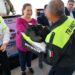 Entrega alcaldesa Leticia Herrera Ale, uniformes a elementos de Tránsito y Vialidad