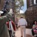 Casa de Pancho Villa fue el escenario para que turistas nacionales e internacionales disfrutaran del eclipse solar total en Durango