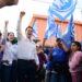 Vengo a refrendar el compromiso que hicimos hace tres años.