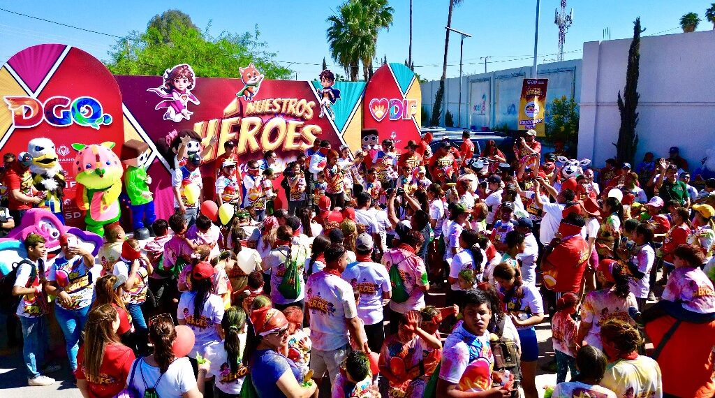 Con diversión y una explosión de colores, pequeños laguneros celebran su día con “Nuestros Héroes 2024”