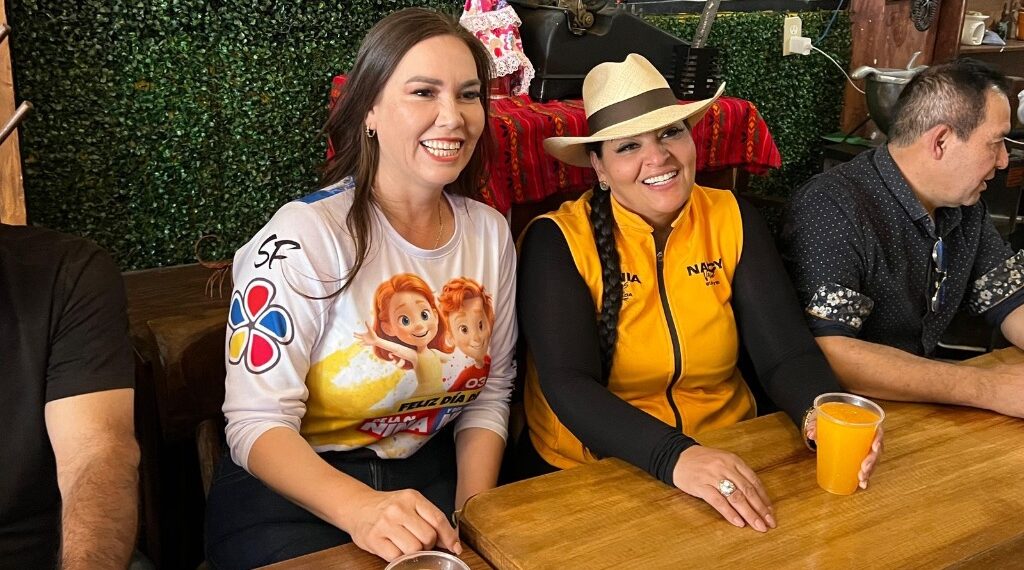 Sonia Flores y Nancy Vázquez, cada vez más fuertes.