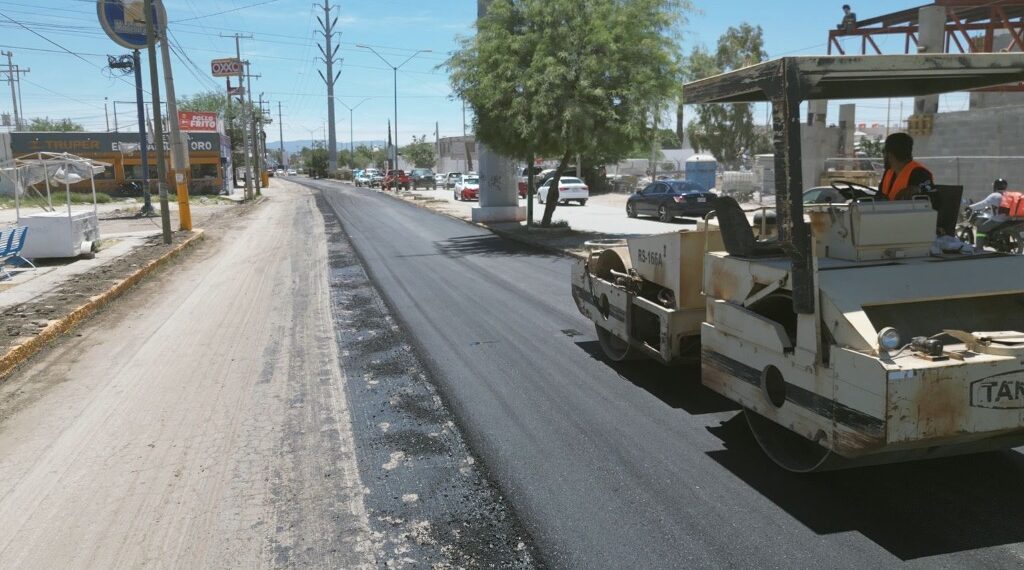 Segunda etapa de la Calzada Fundadores presenta un 40% de avance