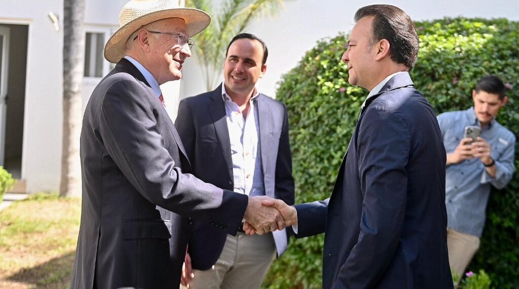 Durango y Coahuila unidos para fortalecer inversiones, seguridad y migración; se reúnen gobernadores con Embajador de EE.UU., Ken Salazar.