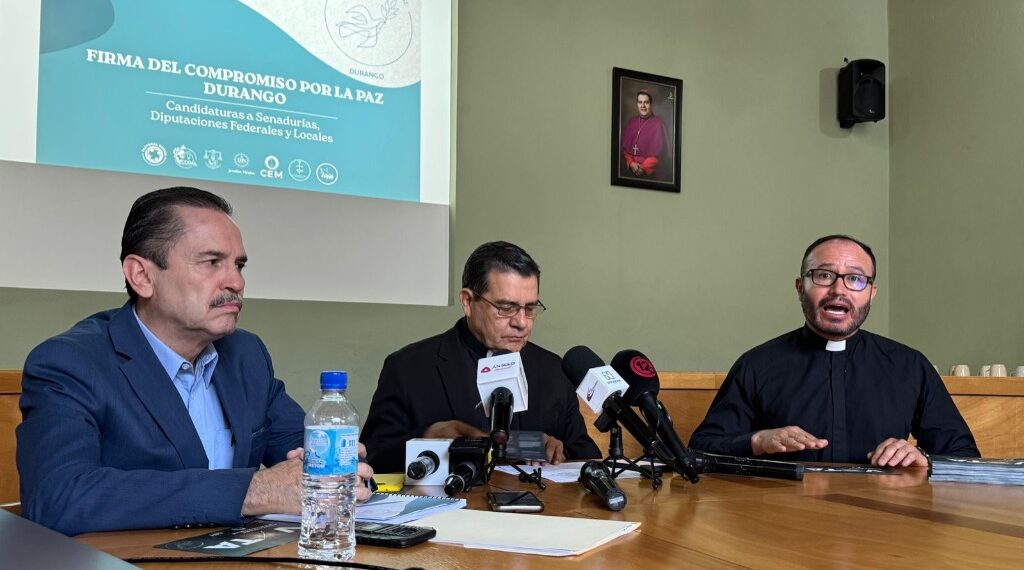 Iglesia convoca a candidatos a firmar compromiso por la paz