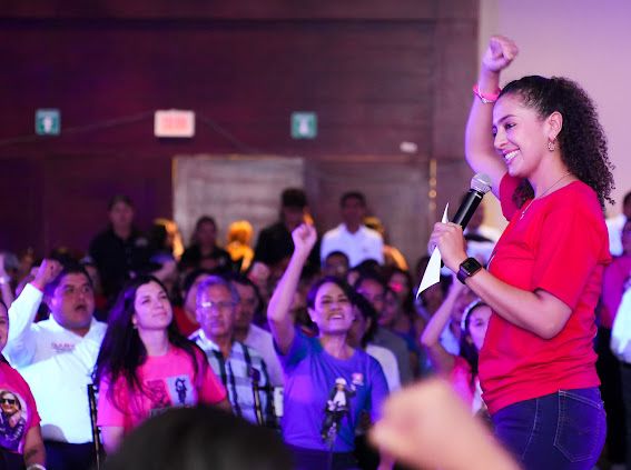 Los jóvenes no dejaremos que nos arrebaten el futuro: Gaby Hernández