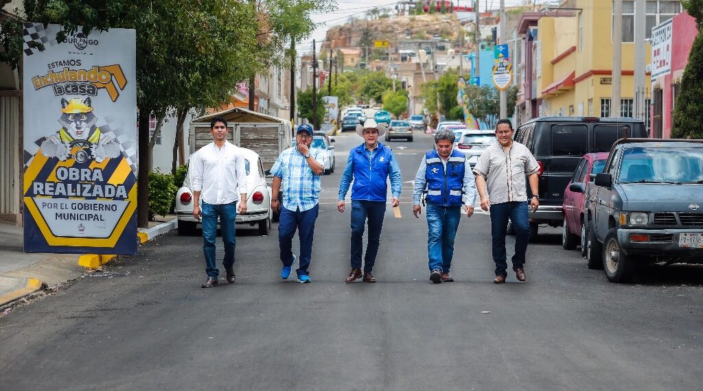 En Durango, pondremos el marcador “Al millón” en pavimentación: Toño Ochoa