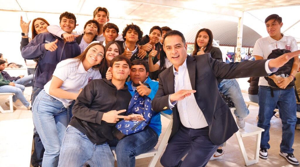 Chulada de CBTis 110 gracias al Presupuesto Participativo de Toño Ochoa
