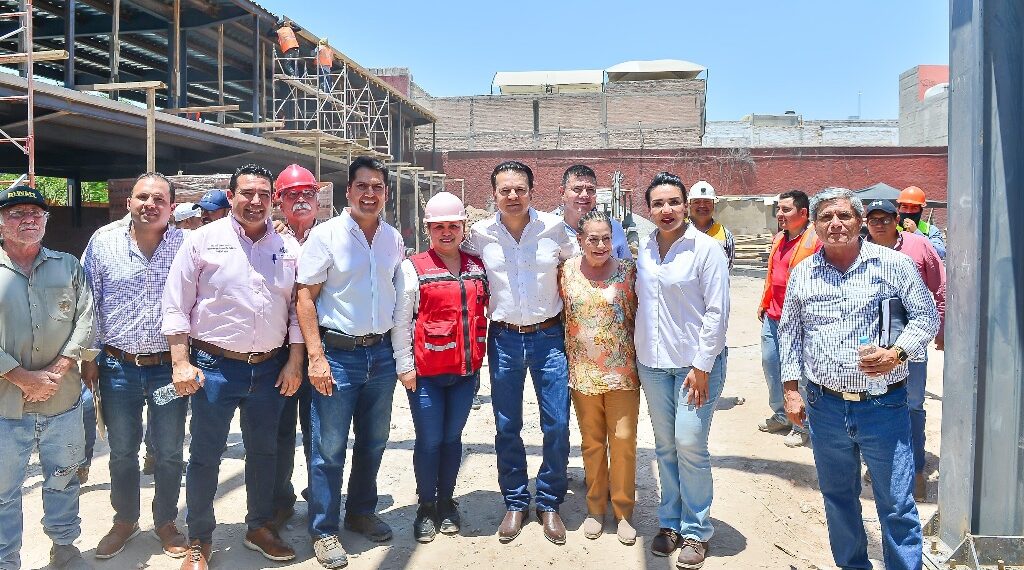 Avanza reconstrucción de Primaria “Bruno Martínez”; niños gomezpalatinos tendrán una institución digna y segura