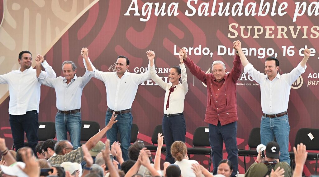 El sueño de tener Agua Saludable para La Laguna, es una realidad gracias al Presidente AMLO: Esteban Villegas