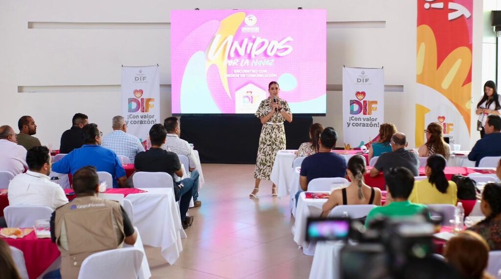 Medios de comunicación se unen por la niñez; ofreció DIF estatal capacitación para un manejo adecuado de información de NNA