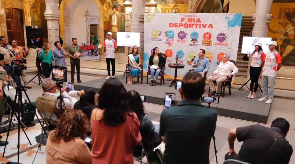 Presenta Gobierno de Esteban programa deportivo para disfrutar en la FENADU 2024