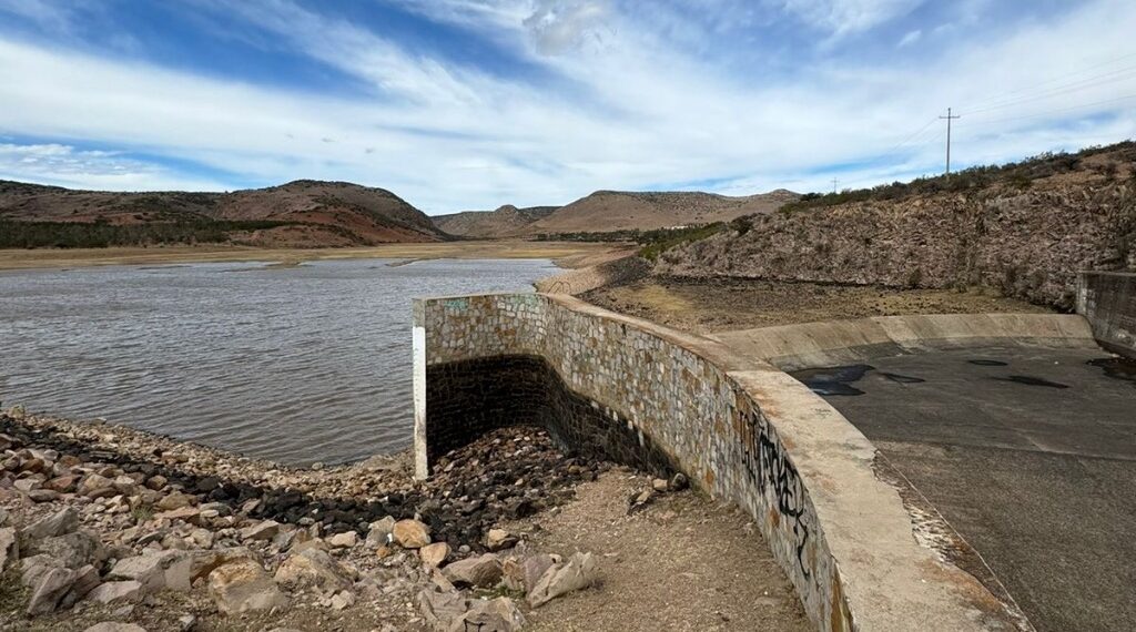 Mínima todavía, la captación de agua en las presas del municipio de Durango