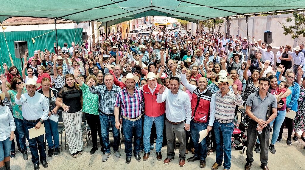 A San Juan del Río le cambiaremos el rostro como lo prometí; anuncia Esteban más de 67 MDP en obras
