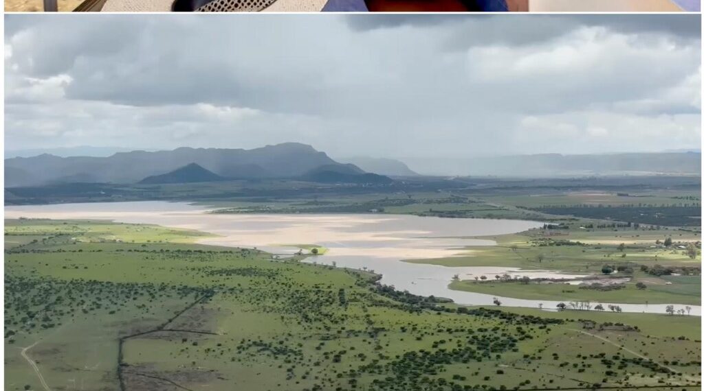 Va a ser un buen año para el campo duranguense con las lluvias; constata Esteban favorable evolución del llenado de presas en Durango