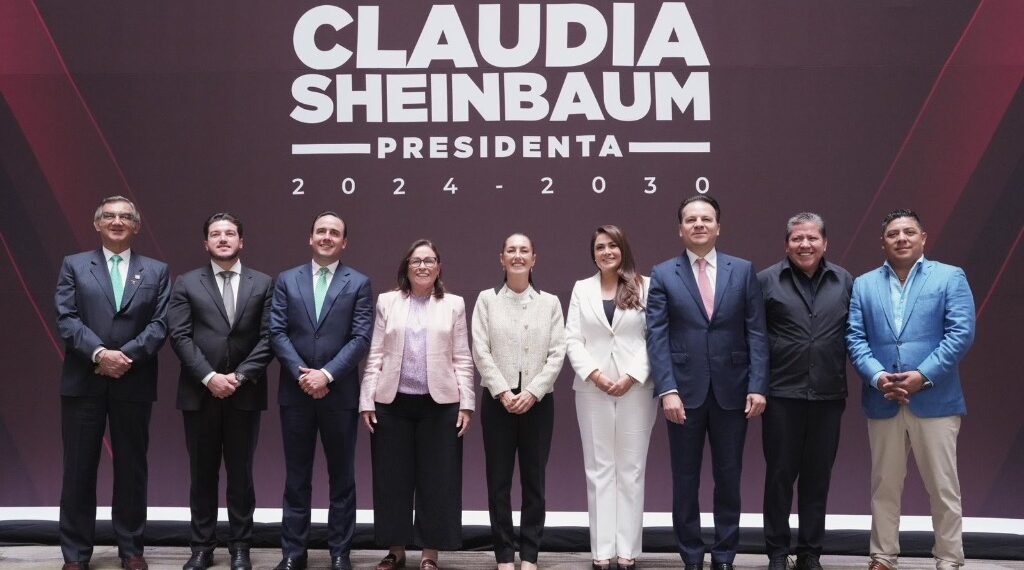 Presenta Gobernador Esteban Villegas a Claudia Sheinbaum proyectos estratégicos para Durango