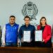 Recibe Toño Ochoa su Constancia de atención de Aspectos Susceptibles de Mejora por parte del INEVAP.