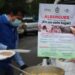 Entrega DIF Municipal cenas en las afueras de los hospitales principales de la ciudad.