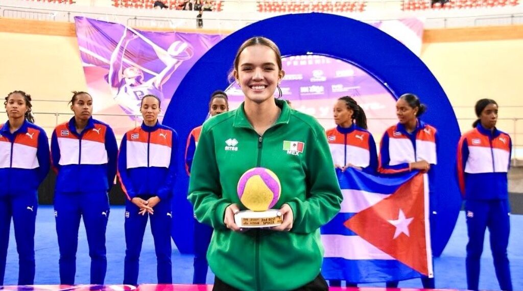 Voleibolista duranguense es reconocida como la segunda mejor anotadora de la Copa Panamericana Femenil Sub 23