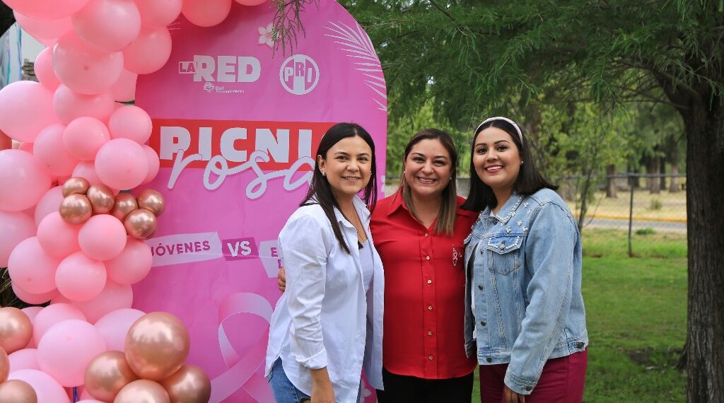 Con Picnic Rosa jóvenes del PRI promueven la prevención del Cáncer de Mama