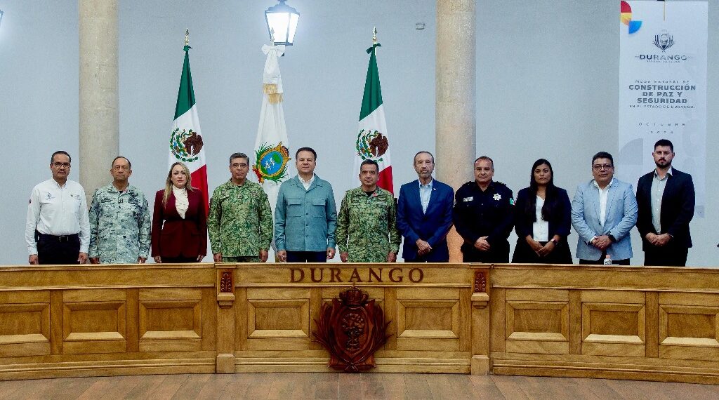 Acuerdan Durango y Sinaloa fortalecer estrategias de seguridad; gobernador Esteban se reúne con Comandante de la III Región Militar