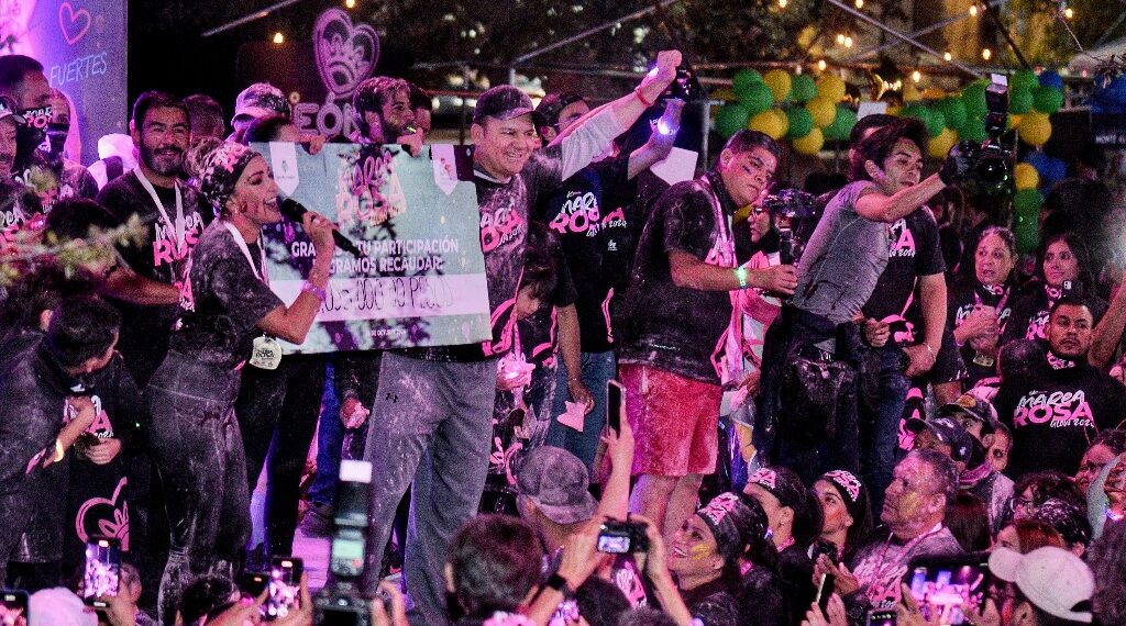 ¡Misión cumplida! “Marea Rosa Glow 5k” logra recaudar más de 1 mdp con el apoyo de duranguenses