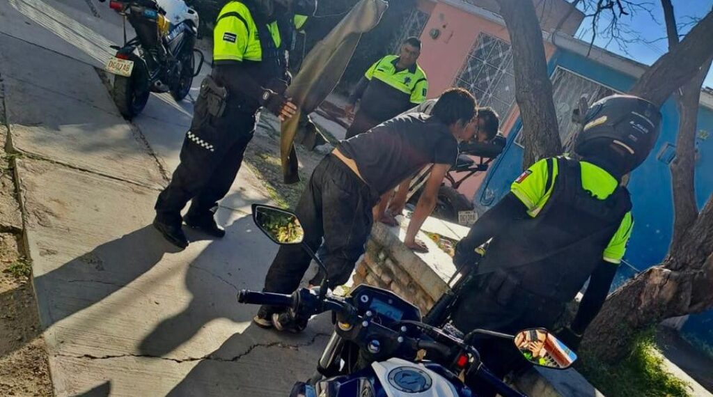 Desde los 9 años de edad, niños detectados durante operativos en posesión de armas blancas en el fraccionamiento Huizache