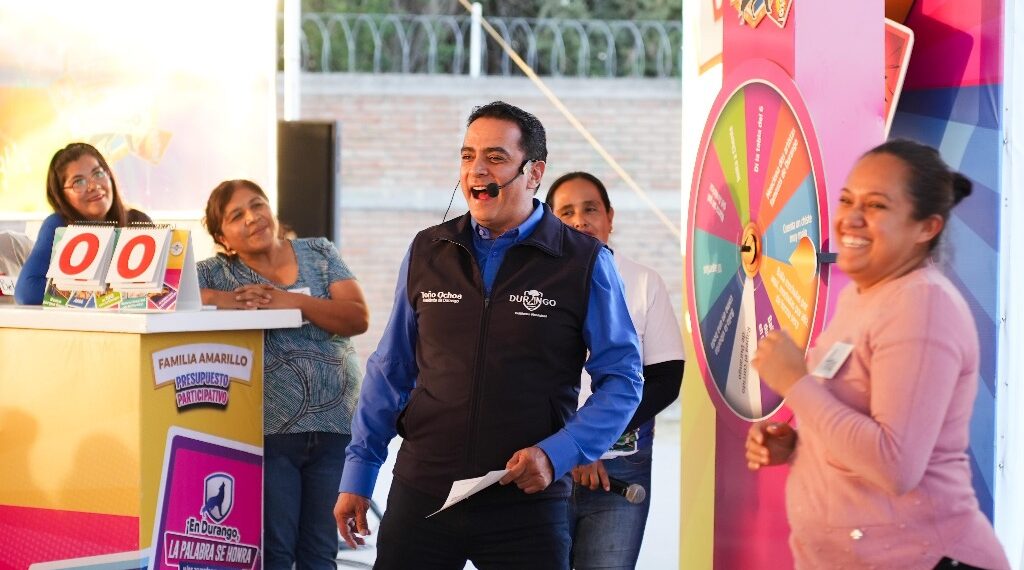 Con pasión y alegría en familia por Durango: Presupuesto Participativo