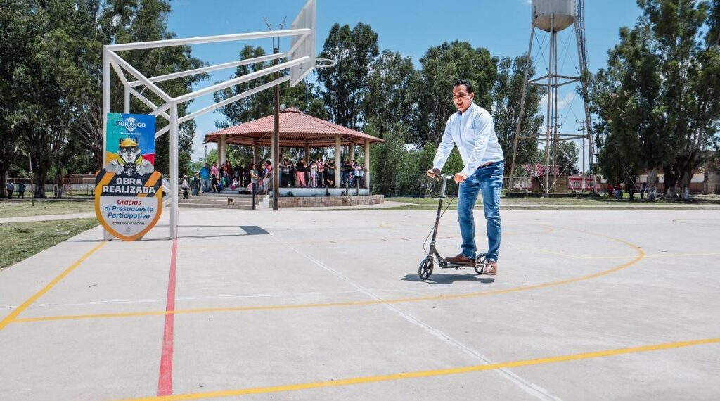 Son proyectos del Presupuesto Participativo un gran legado para la familia duranguense