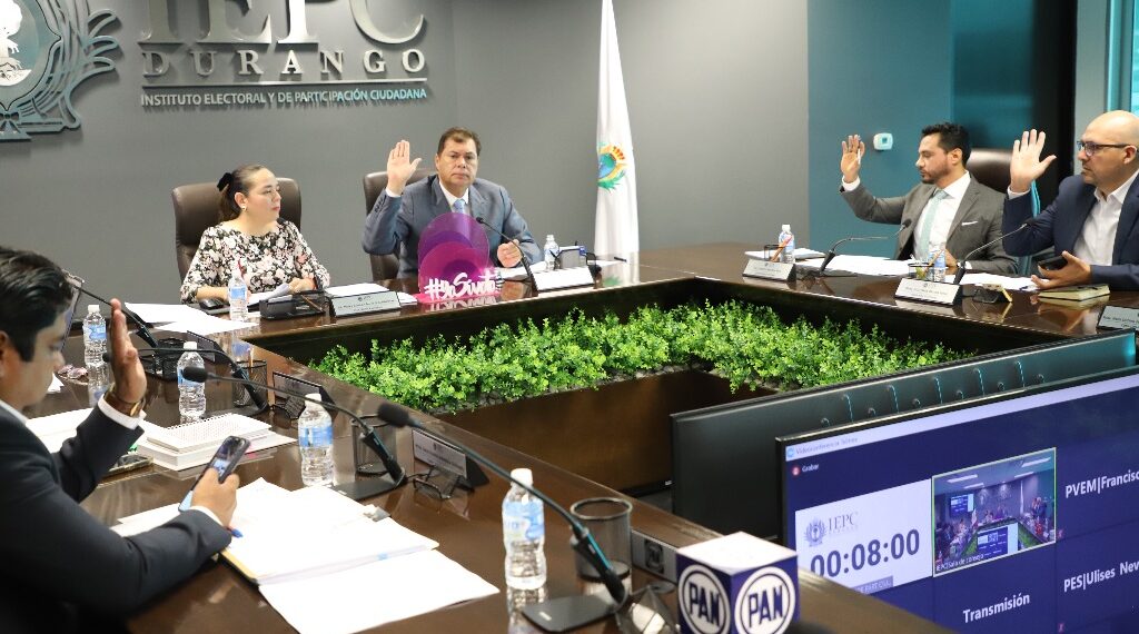 IEPC Durango aprobó el modelo de pautas para la transmisión en radio y televisión para el PEL.