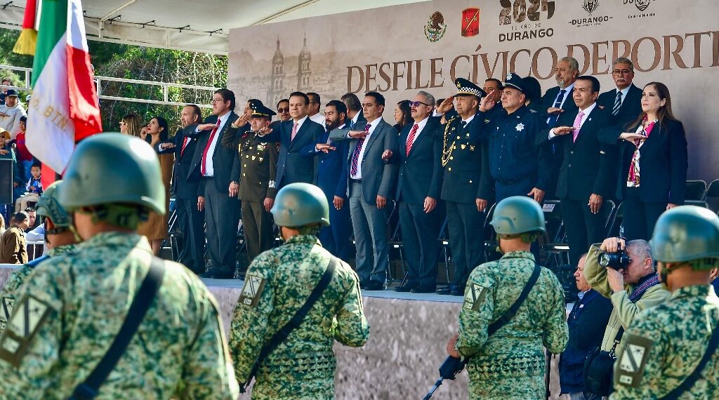 Conmemora Gobernador Esteban 114 Aniversario de la Revolución Mexicana; reconoce valor y patriotismo de los duranguenses