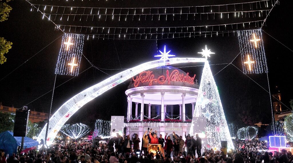 La Navidad brilla en Durango: Esteban y Toño encienden el alumbrado y anuncian grandes sorpresas