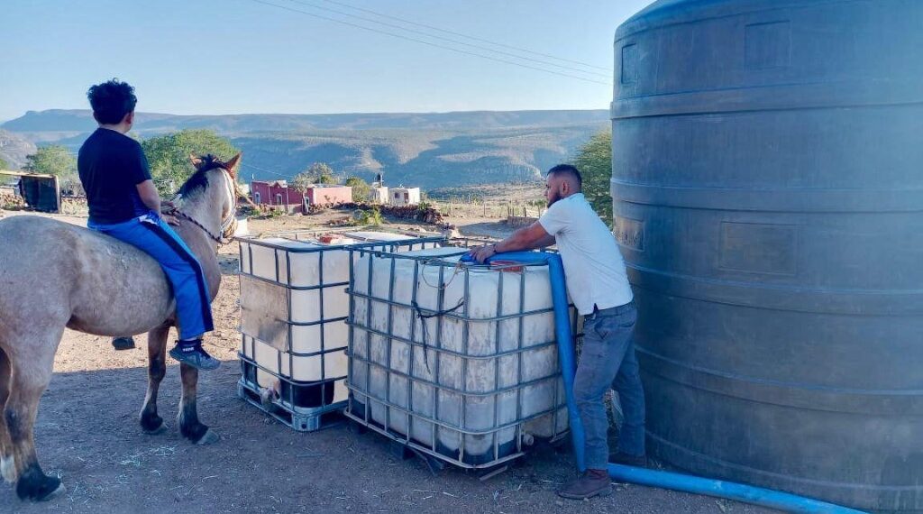 Más agua potable por un Durango rural fuerte: Toño Ochoa