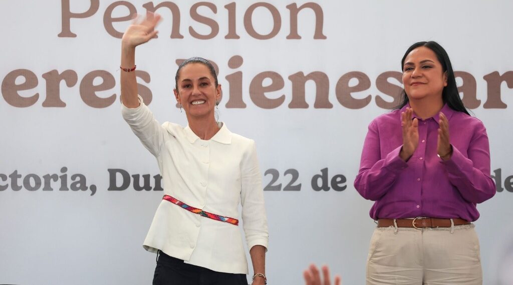 Una vez más, Claudia Sheinbaum le 	cumple a Durango: GP Morena-PVEM